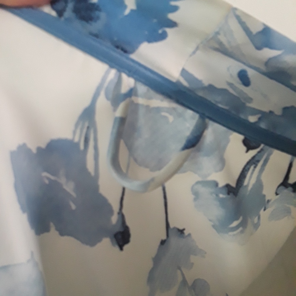 Indigo Blue & White Robe - Picture 5 of 7